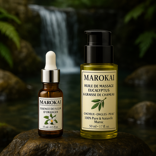Pack détente - Huile d'eucalyptus & Fleur d'oranger