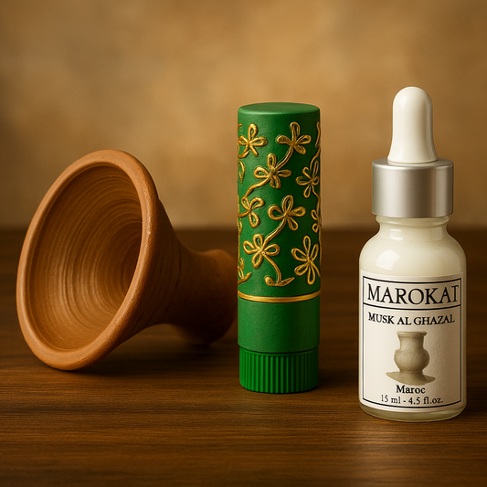 Pack beauté - Musc El Ghazal & rouge à lèvre