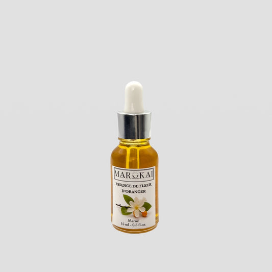 Essence Florale de Fleur d’Oranger 15ml | Naturelle & Végan pour Visage, Cheveux & Relaxation