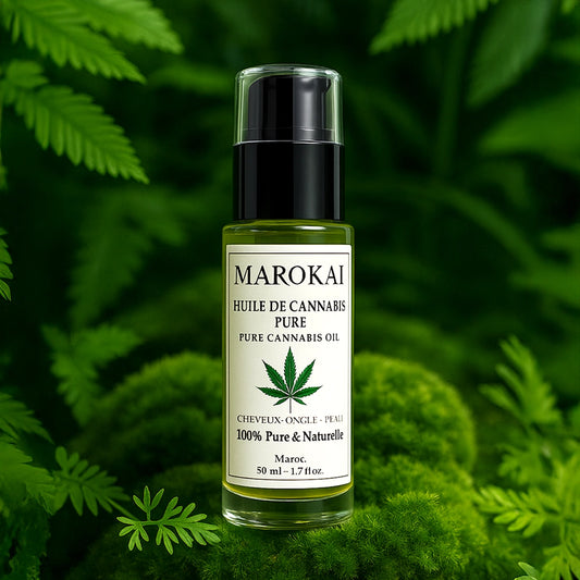 Huile de Cannabis 50ml | 100% Pure, Naturelle & Végan pour Peau